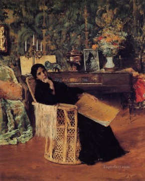En el estudio 1892 William Merritt Chase Pinturas al óleo